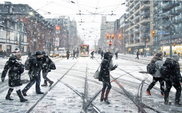 多市再發極寒警告  今晚體感-23℃ 周一降雪15厘米