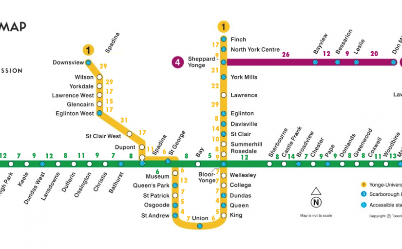 多倫多地鐵2號線Broadview站至Warden站停駛
