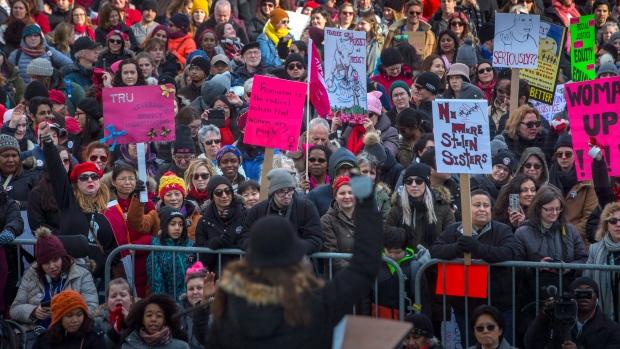 全加各地女性遊行 反對對女性暴力