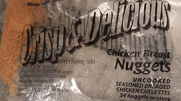 這款雞塊疑受沙門氏菌污染 被召回