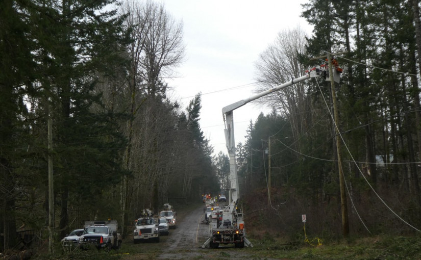 卑詩省聖誕前的風暴 是歷來破壞最嚴重的風災