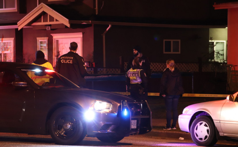 溫哥華周六晚發生槍殺案 警方兩日破案