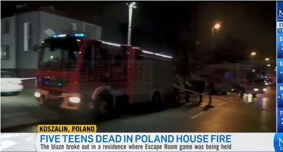 密室慶生5少女死於大火 波蘭政府關閉13間逃生室
