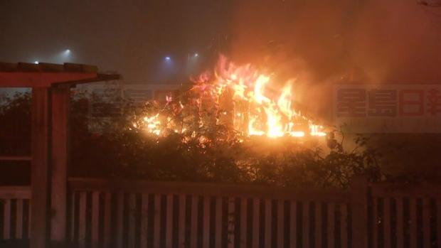 本拿比空置房屋火警 起因有可疑