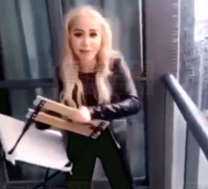 警方確認高空擲椅女子身分   勸她自首