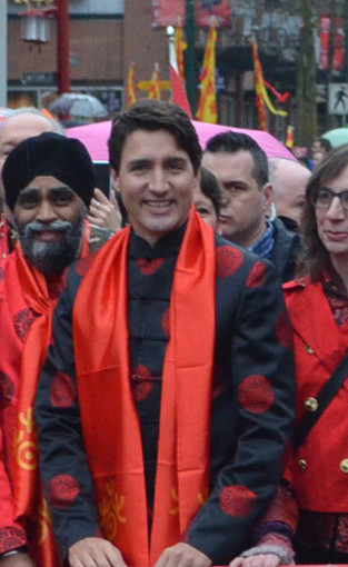 杜魯多農曆新年文告 祝福國民豬年歡樂祥和