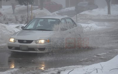 回暖融雪兼雷暴 低窪地區有水浸危險