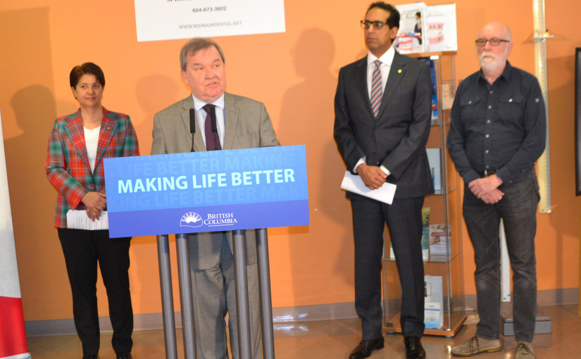 卑詩省府撥款360萬元資助24間非牟利牙科診所