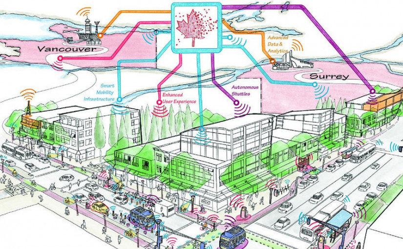 溫哥華和素里 望聯合打造全國第一條無人汽車道