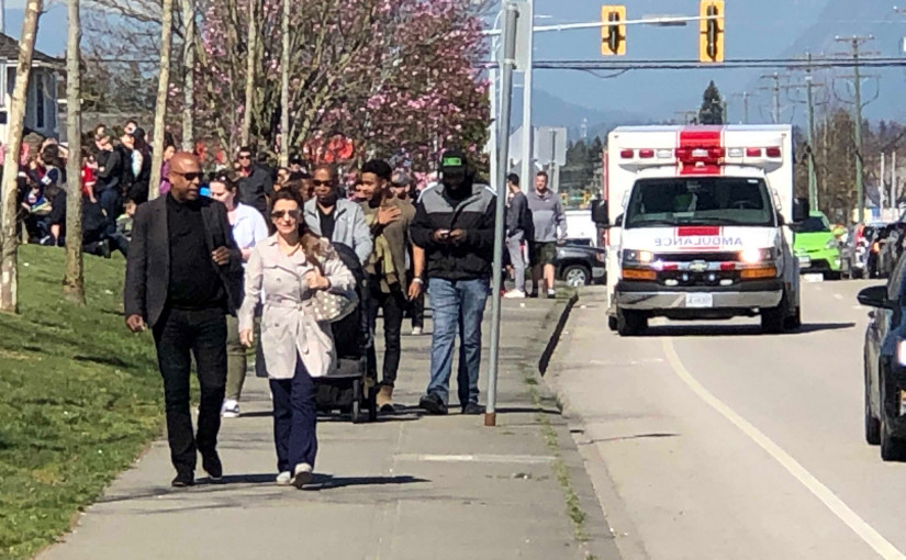 素里發生烏龍槍擊意外，騎警拘捕一持氣槍男子