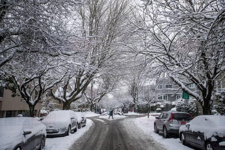 溫哥華2月份氣溫打破最低紀錄