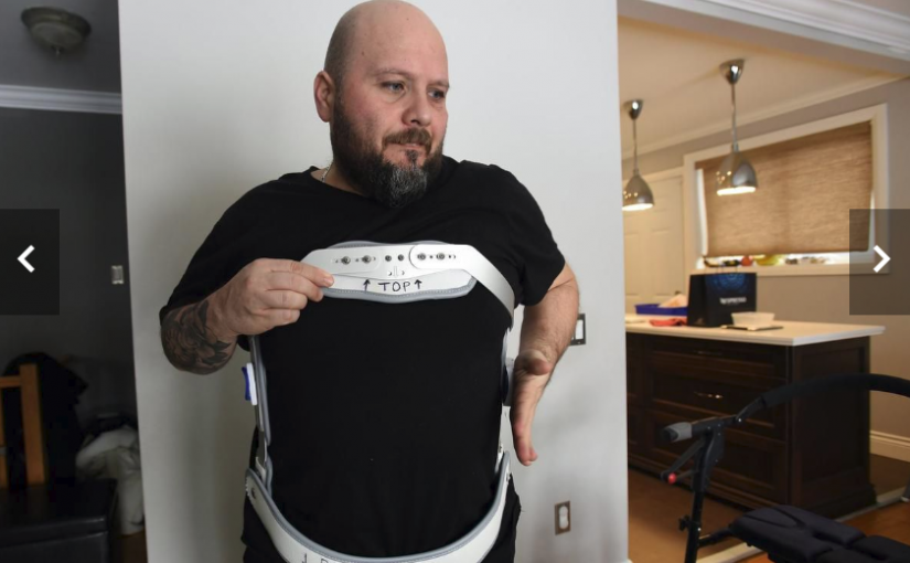 帶子女公園玩雪橇尋刺激  父親肩骨椎骨尾龍骨受重傷