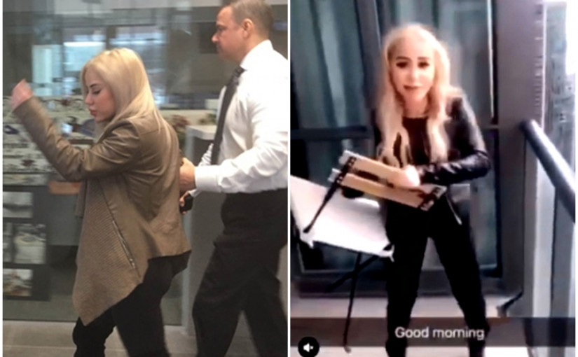 高空擲椅下街少女遭學校開除