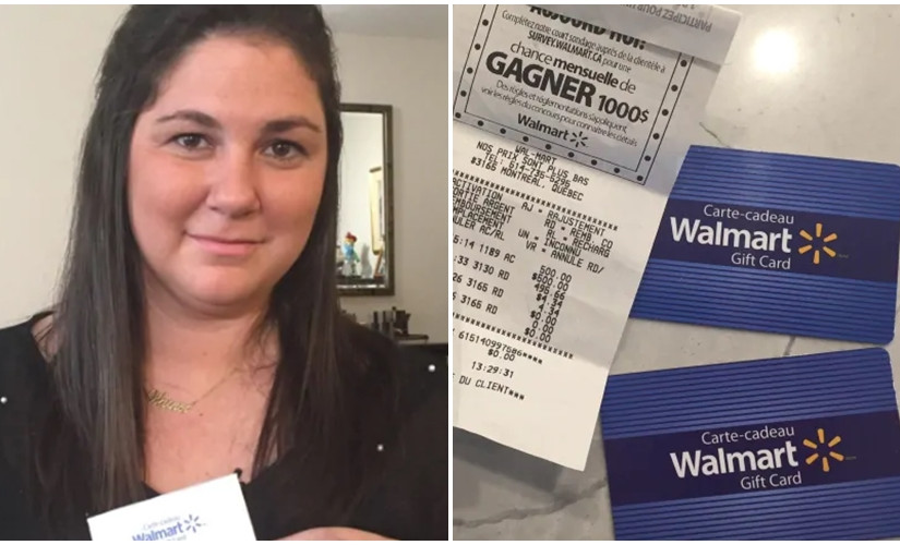 Walmart禮品卡疑被盗  550元戶口用剩4元