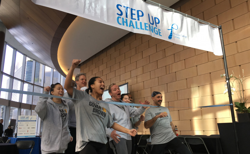 幫前列腺癌患者籌款  70名選手參加爬樓梯活動