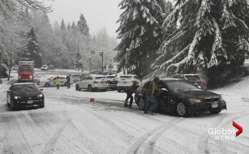 環境部向大溫地區發出落雪警告 預計周一晚將降雪