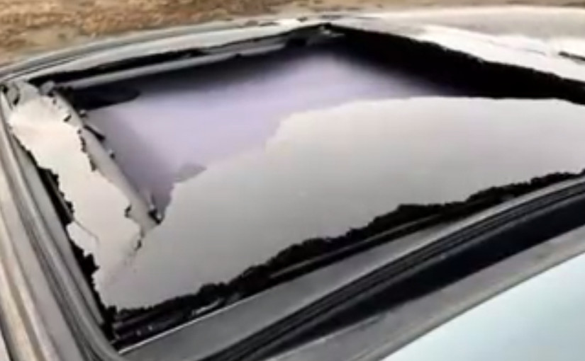 車主投訴天窗自動破碎  同一車款接連出事惹關注