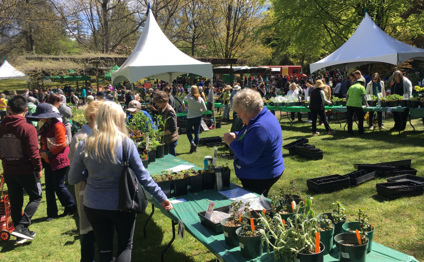 溫植物公園第41屆植物義賣  湧入近萬民眾參加
