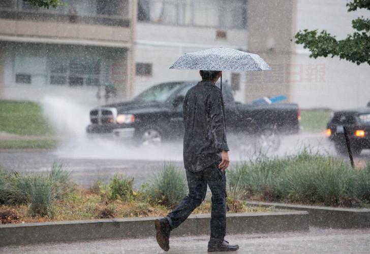 【水浸警告】多倫多周一晴轉陰  黃昏下雨到天明