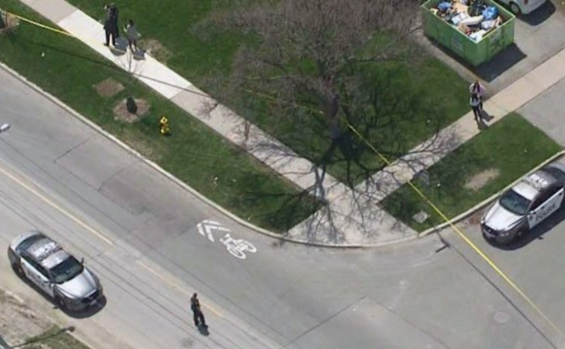 士嘉堡光天化日當街殺人  1青年被剌死2兇嫌就擒