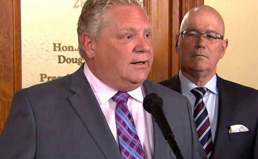 福特取消削支預算 強調省府是聆聽省民的政府