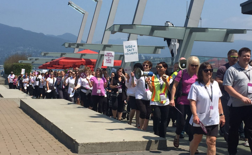 卑詩護士工會要求更多措施 保護護士人身安全