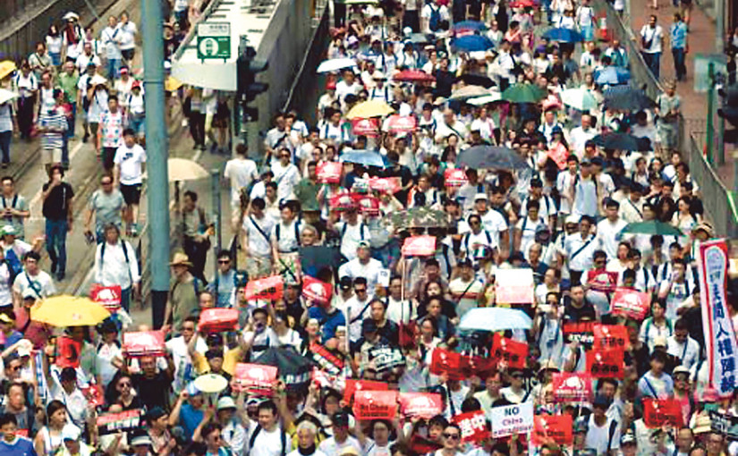 溫哥華支聯會: 全球集氣聲援香港反送中