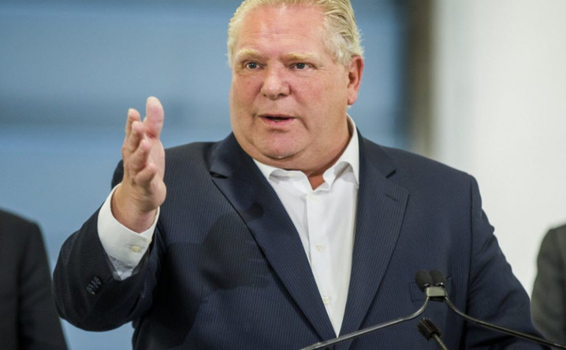 福特政府建議安省公務員未來3年 每年加薪不超過1％