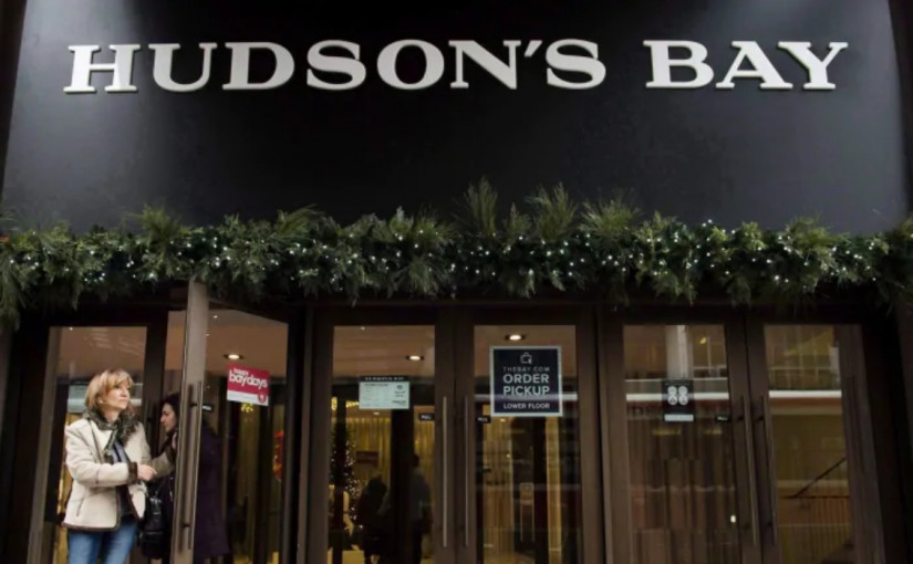 Hudson’s Bay獲每股9.45元現金私有化建議