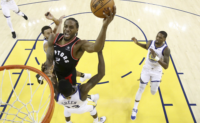 【有片：NBA總決賽Game3】猛龍大破殘陣勇士 系列賽領先2:1