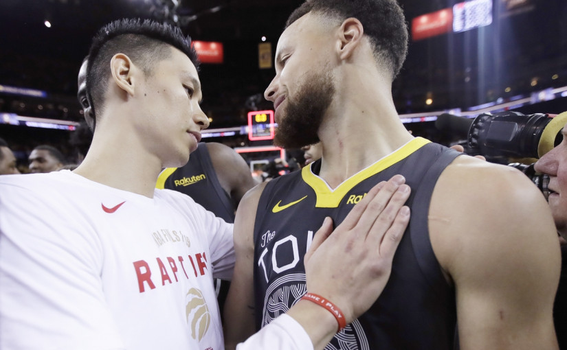 林書豪隨猛龍奪冠 亞裔美籍球員第一人