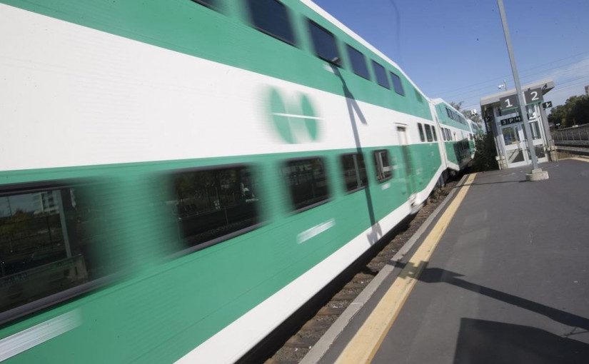 列治文山GO火車因奪命意外延誤