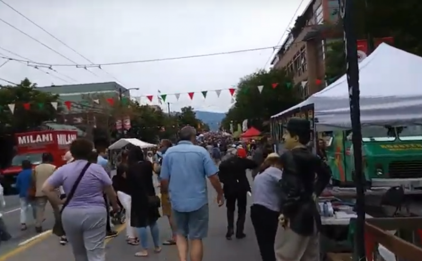 「意大利日」活動在溫哥華東區舉行 接近30萬人出席