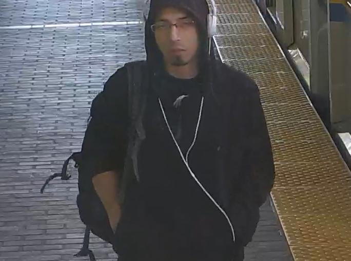 運輸聯網警隊正追緝一名向女性露體的男子