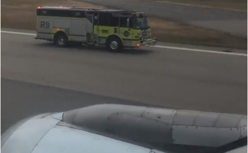 加航客機緊急降落 乘客有驚無險