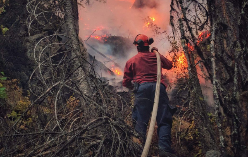 卑詩省派出消防員到亞省協助灌救山火