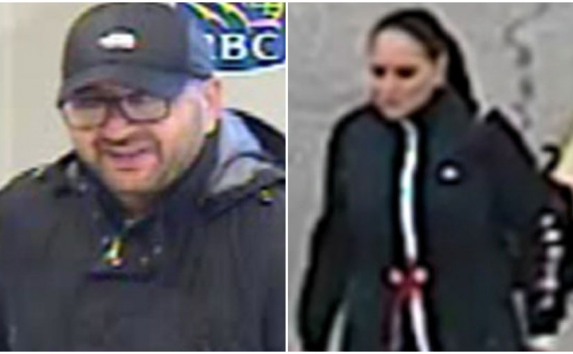 警方發圖追緝雌雄分心盜竊疑犯