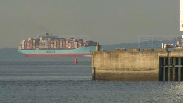 滯留在菲律賓的垃圾 運抵大溫港口