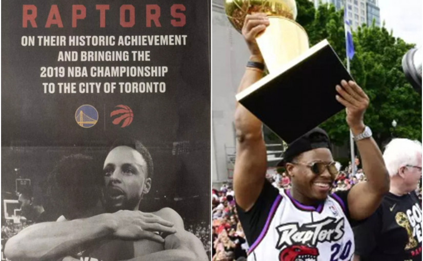 勇士登報賀猛龍奪NBA冠軍