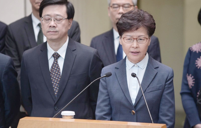 林鄭譴責元朗襲擊事件  否認政府勾結社團勢力
