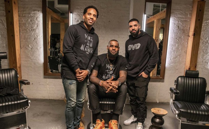 拓展運動媒體品牌  勒邦占士和德雷克攜手合作