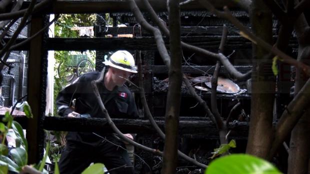 溫哥華南區住宅火警 男子救火受傷