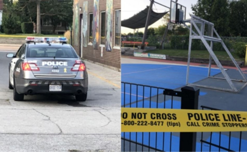 士嘉堡藍球場發生槍擊案 1男子中槍危殆