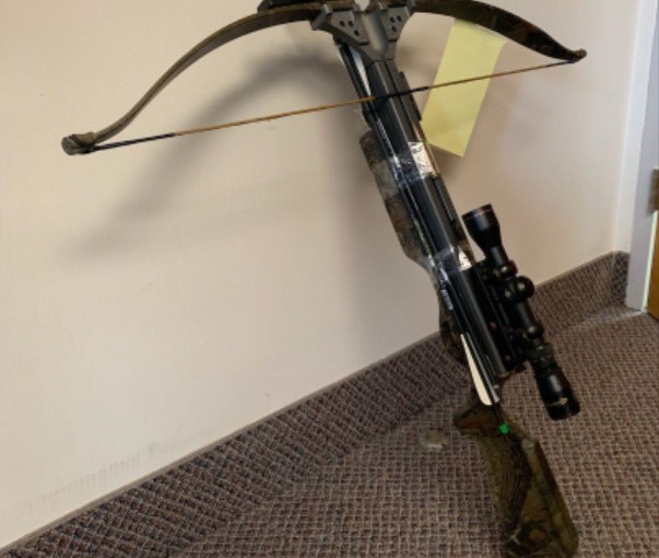 懷疑精神有問題男子 向女子射弩箭