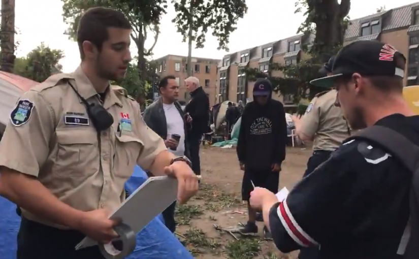 奧本海默公園露宿者被勒令於周三前搬走