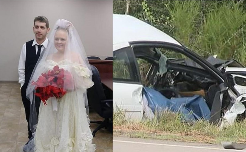 婚禮後是喪禮！ 才結婚公證後5分鐘  新婚夫妻遭撞雙亡