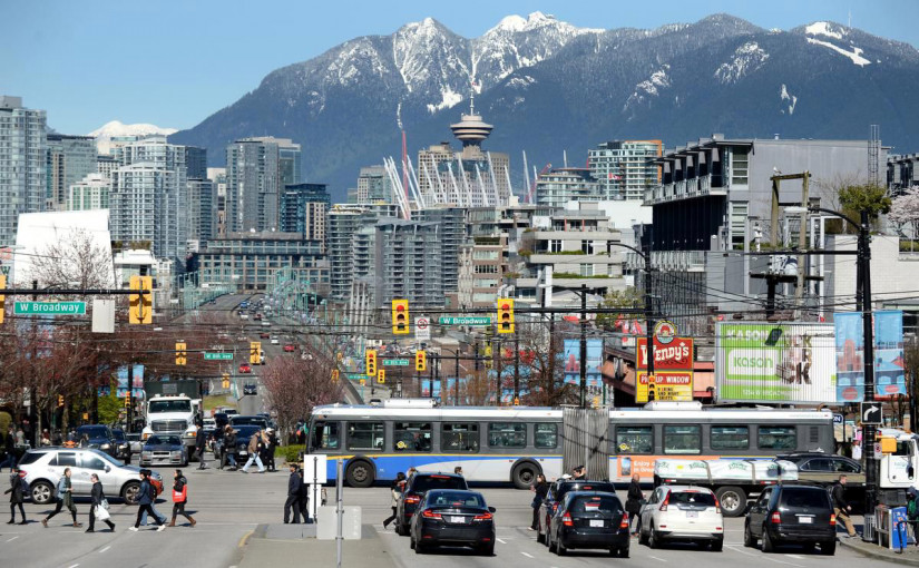 溫哥華西百老匯街將實施部分封路及泊車限制措施