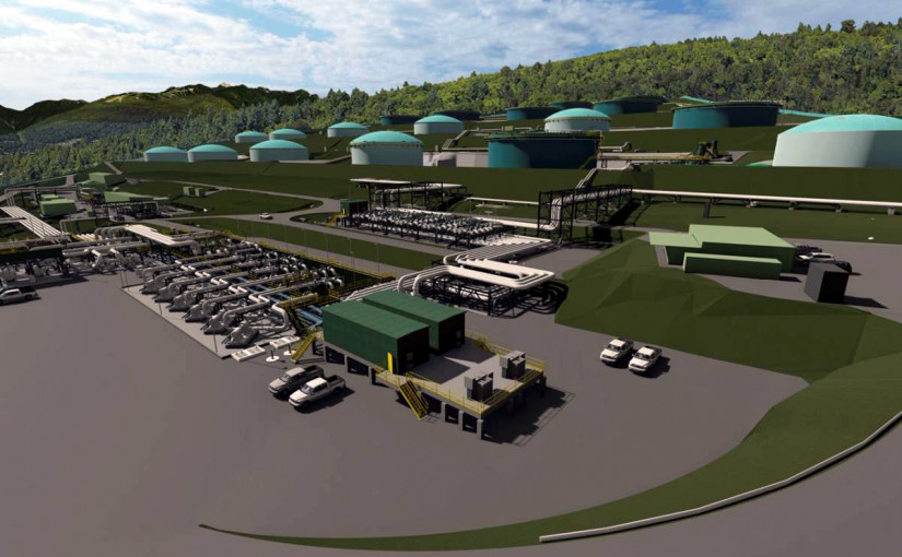 橫山輸油管擴建項目恢復興建