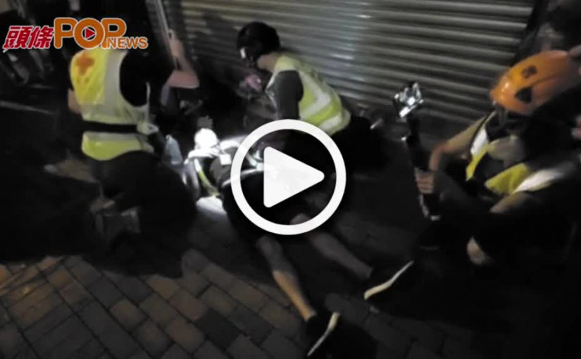 采風發聲明譴責警濫武         受傷攝影師凌晨出院