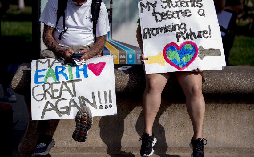 大溫學生發起氣候行動集會 素里教育局表態支持